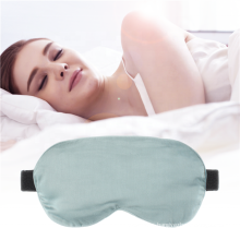 Bamboo Weighted Sleep Eye Mask with Glass Beads Cooling Unscented for Sleeping